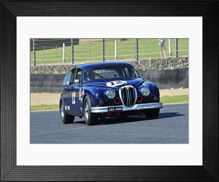 Framed Print : CJ14 5040 Grant Williams, Jaguar Mk2 Framed Print : CJ14 5040 Grant Williams, Jaguar Mk2