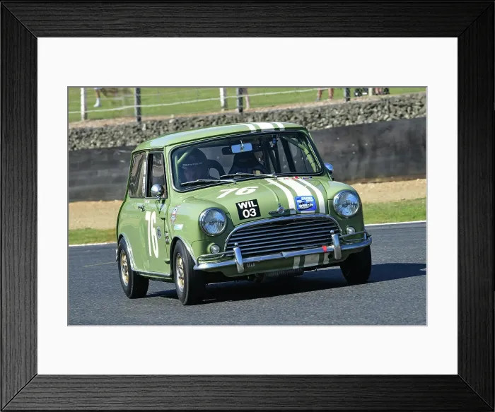 Framed Print : CJ14 5057 Nick Swift, Morris Cooper S Framed Print : CJ14 5057 Nick Swift, Morris Cooper S