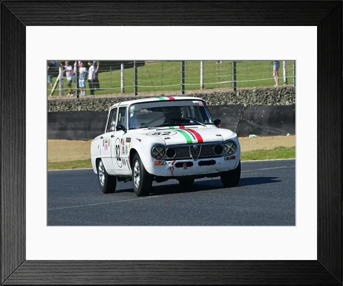 Framed Print : CJ14 5061 Harrison Goddard, Chris Goddard, Alfa Romeo Giulia Ti Super Framed Print : CJ14 5061 Harrison Goddard, Chris Goddard, Alfa Romeo Giulia Ti Super