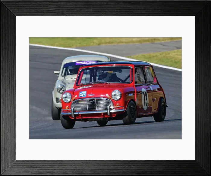 Framed Print : CJ14 5140 Nigel Fraser Ker, Austin Cooper S Framed Print : CJ14 5140 Nigel Fraser Ker, Austin Cooper S