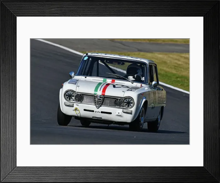 Framed Print : CJ14 5143 Alexander Poulton, Myles Poulton, Alfa Romeo Giulia Ti Super Framed Print : CJ14 5143 Alexander Poulton, Myles Poulton, Alfa Romeo Giulia Ti Super
