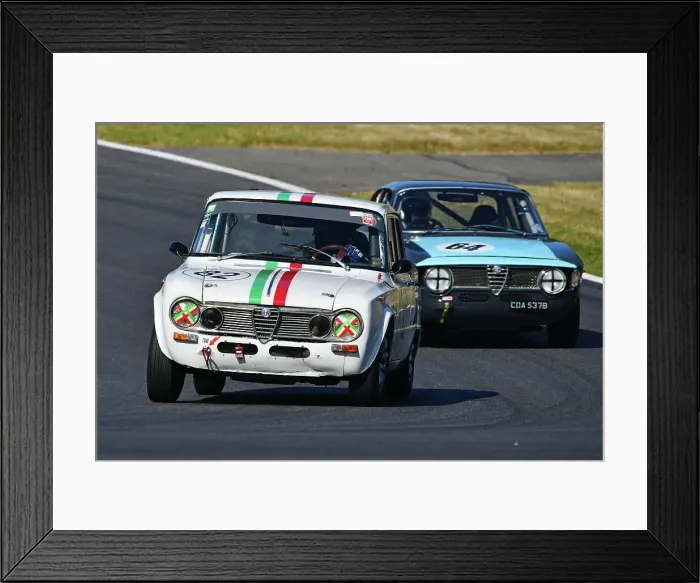 Framed Print : CJ14 5144 Harrison Goddard, Chris Goddard, Alfa Romeo Giulia Ti Super Framed Print : CJ14 5144 Harrison Goddard, Chris Goddard, Alfa Romeo Giulia Ti Super