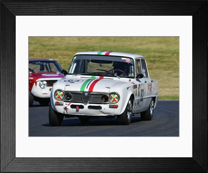 Framed Print : CJ14 5166 Harrison Goddard, Chris Goddard, Alfa Romeo Giulia Ti Super Framed Print : CJ14 5166 Harrison Goddard, Chris Goddard, Alfa Romeo Giulia Ti Super