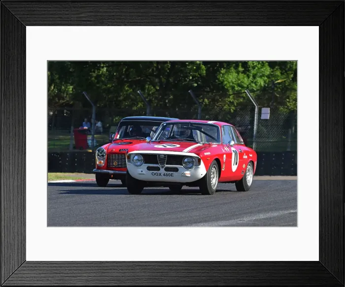 Framed Print : CJ14 5223 Richard Norris, Alfa Romeo Giulia Sprint GT Framed Print : CJ14 5223 Richard Norris, Alfa Romeo Giulia Sprint GT