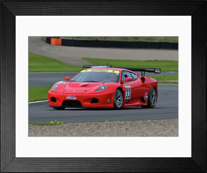 Framed Print : CJ14 4126 Gary Pearson, John Pearson, Ferrari 430 Framed Print : CJ14 4126 Gary Pearson, John Pearson, Ferrari 430