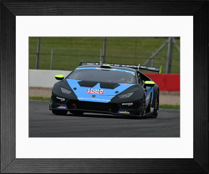 Framed Print : CJ14 4159 Matty Evans, Kevin Clarke, Lamborghini Huracan ST