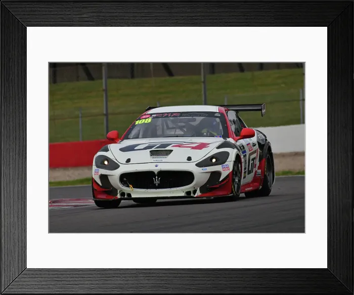 Framed Print : CJ14 4162 Richard Dougal, Maserati Gran Turismo GT4 Framed Print : CJ14 4162 Richard Dougal, Maserati Gran Turismo GT4