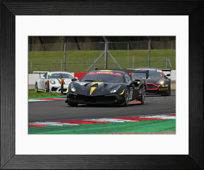 Framed Print : CJ14 4231 Frank Thomas Headen-Morris, James Pickford, Ferrari 488 Evo Framed Print : CJ14 4231 Frank Thomas Headen-Morris, James Pickford, Ferrari 488 Evo