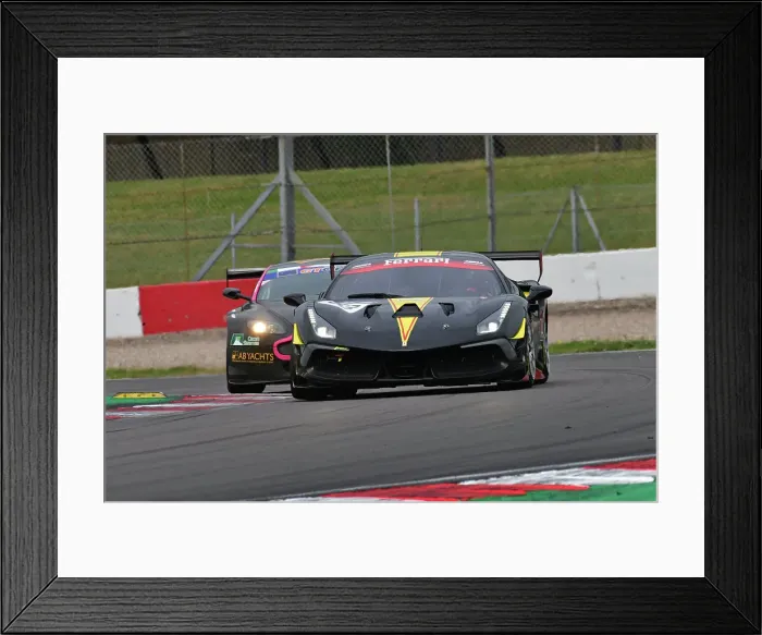 Framed Print : CJ14 4253 Frank Thomas Headen-Morris, James Pickford, Ferrari 488 Evo Framed Print : CJ14 4253 Frank Thomas Headen-Morris, James Pickford, Ferrari 488 Evo