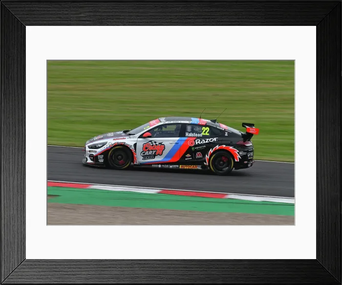 Framed Print : CJ14 6035 Nick Halstead, Hyundai i30N, Team Bristol Street Motors Framed Print : CJ14 6035 Nick Halstead, Hyundai i30N, Team Bristol Street Motors