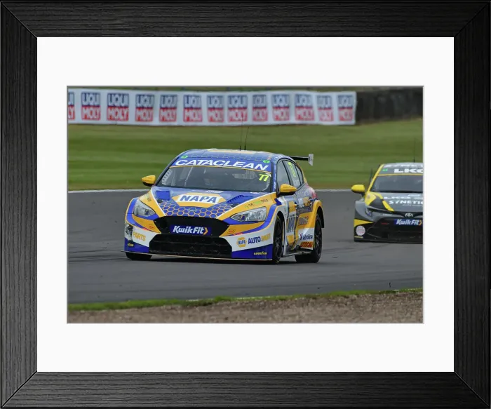 Framed Print : CJ14 6063 Sam Osborne, Ford Focus ST, NAPA Racing UK Framed Print : CJ14 6063 Sam Osborne, Ford Focus ST, NAPA Racing UK