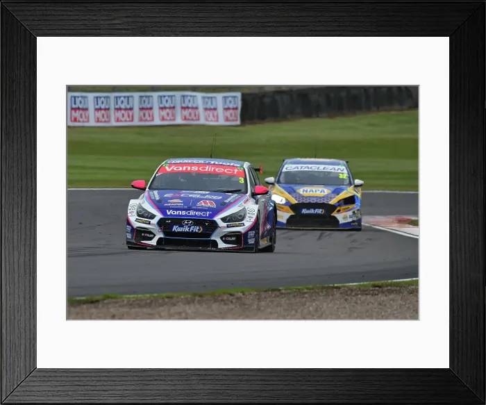 Framed Print : CJ14 6071 Tom Chilton, Hyundai i30N, Team Bristol Street Motors Framed Print : CJ14 6071 Tom Chilton, Hyundai i30N, Team Bristol Street Motors