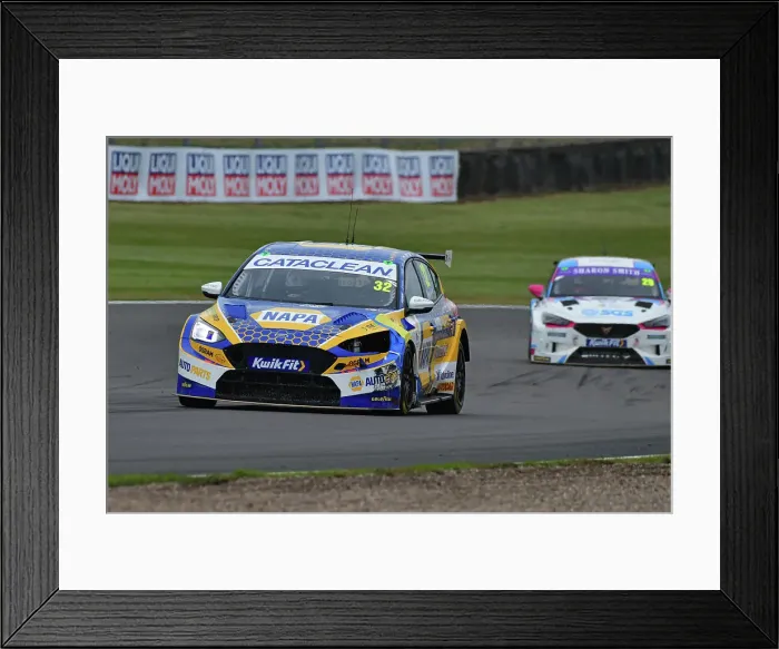 Framed Print : CJ14 6072 Daniel Rowbottom, Ford Focus ST, NAPA Racing UK Framed Print : CJ14 6072 Daniel Rowbottom, Ford Focus ST, NAPA Racing UK