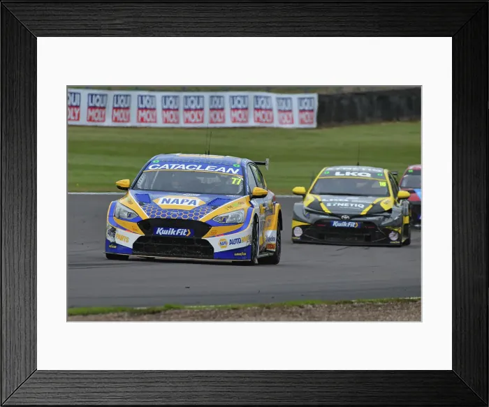 Framed Print : CJ14 6084 Sam Osborne, Ford Focus ST, NAPA Racing UK Framed Print : CJ14 6084 Sam Osborne, Ford Focus ST, NAPA Racing UK