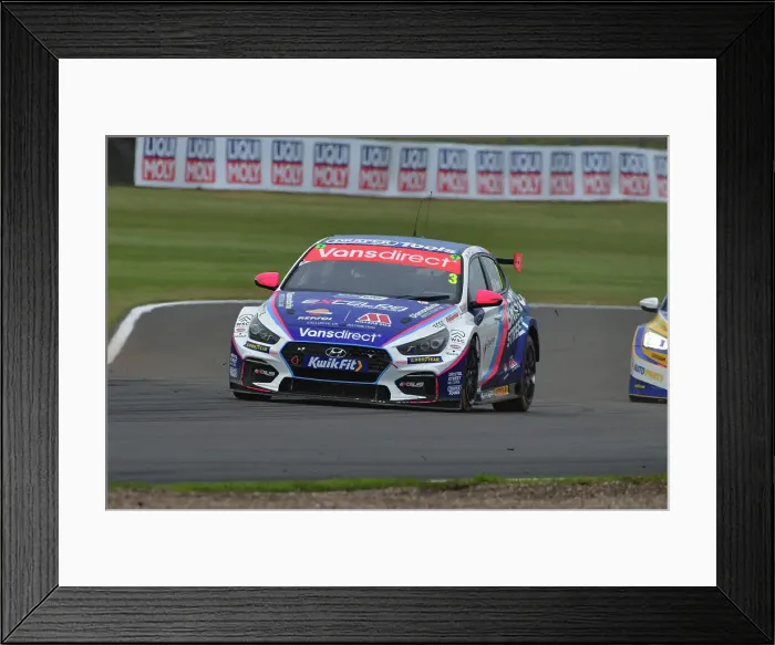 Framed Print : CJ14 6090 Tom Chilton, Hyundai i30N, Team Bristol Street Motors Framed Print : CJ14 6090 Tom Chilton, Hyundai i30N, Team Bristol Street Motors