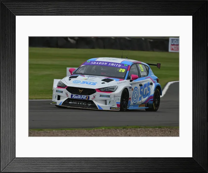 Framed Print : CJ14 6093 Scott Sumpton, Cupra Leon, Restart Racing Framed Print : CJ14 6093 Scott Sumpton, Cupra Leon, Restart Racing