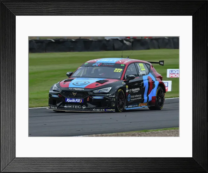 Framed Print : CJ14 6107 Chris Smiley, Cupra Leon, Restart Racing Framed Print : CJ14 6107 Chris Smiley, Cupra Leon, Restart Racing