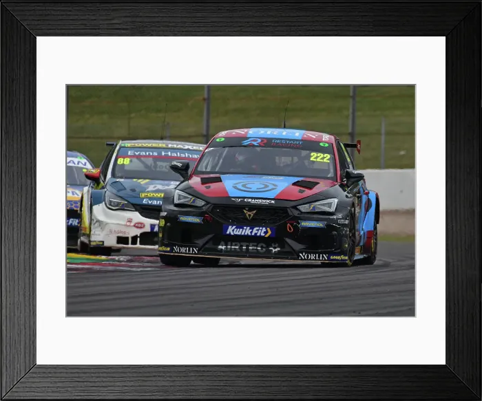 Framed Print : CJ14 6147 Chris Smiley, Cupra Leon, Restart Racing Framed Print : CJ14 6147 Chris Smiley, Cupra Leon, Restart Racing