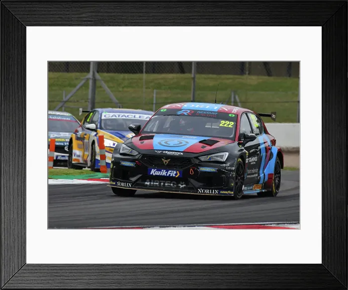 Framed Print : CJ14 6256 Chris Smiley, Cupra Leon, Restart Racing Framed Print : CJ14 6256 Chris Smiley, Cupra Leon, Restart Racing