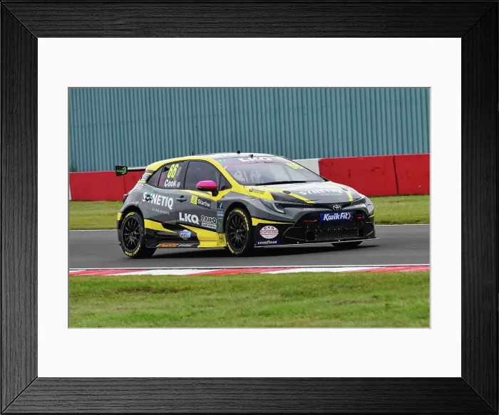 Framed Print : CJ14 6439 Josh Cook, Toyota Corolla GR Sport, LKQ Euro Car Parts with SYNETIQ Framed Print : CJ14 6439 Josh Cook, Toyota Corolla GR Sport, LKQ Euro Car Parts with SYNETIQ