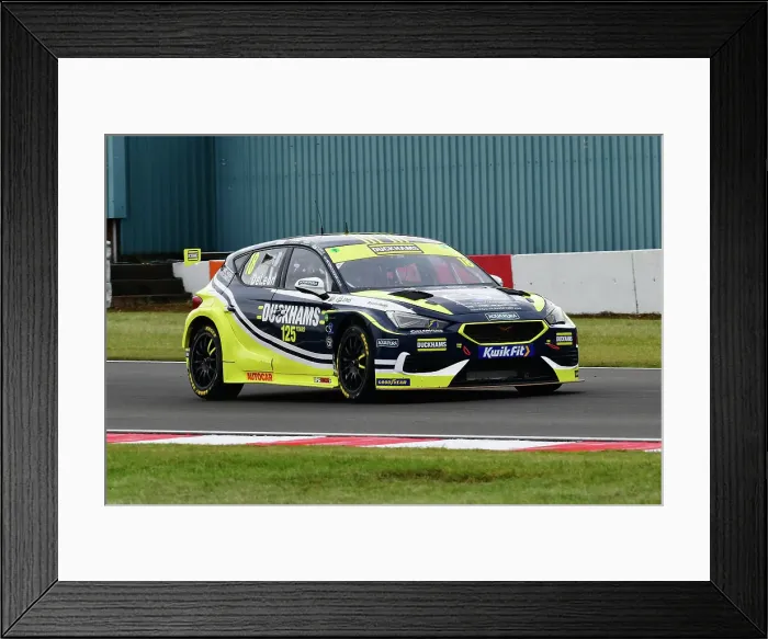 Framed Print : CJ14 6452 Daryl DeLeon, Cupra Leon, Duckhams Racing with Un-Limited Motorsport Framed Print : CJ14 6452 Daryl DeLeon, Cupra Leon, Duckhams Racing with Un-Limited Motorsport