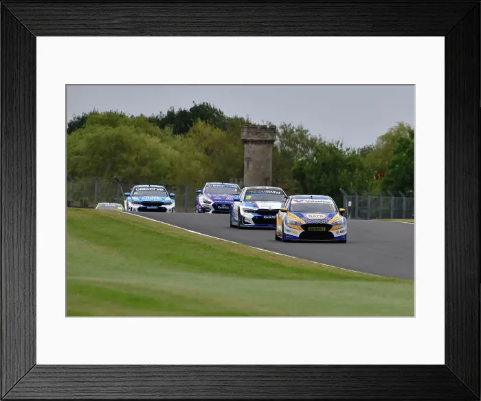 Framed Print : CJ14 6472 Ashley Sutton, Ford Focus ST, NAPA Racing UK Framed Print : CJ14 6472 Ashley Sutton, Ford Focus ST, NAPA Racing UK