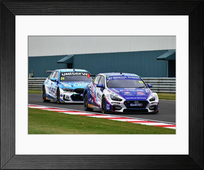 Framed Print : CJ14 6477 Tom Ingram, Hyundai i30N, Team Bristol Street Motors Framed Print : CJ14 6477 Tom Ingram, Hyundai i30N, Team Bristol Street Motors