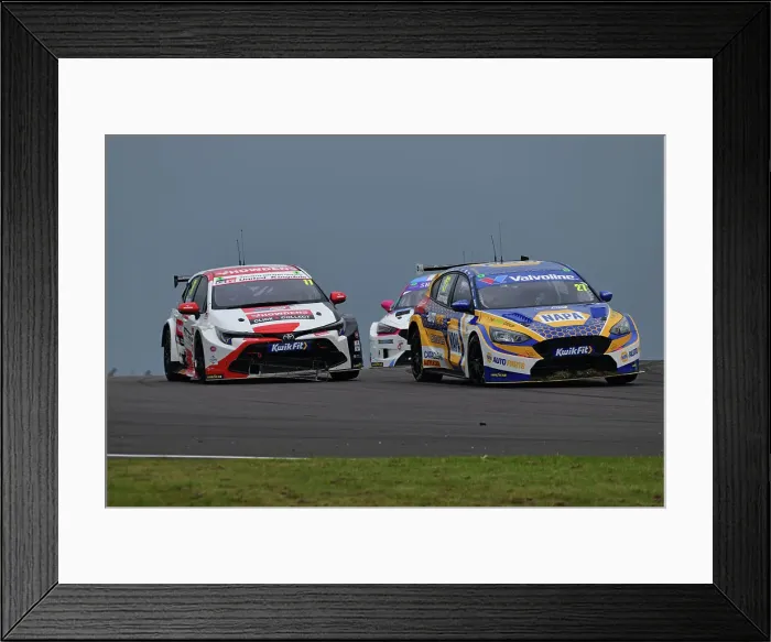 Framed Print : CJ14 6514 Dan Cammish, Ford Focus ST, NAPA Racing UK Framed Print : CJ14 6514 Dan Cammish, Ford Focus ST, NAPA Racing UK
