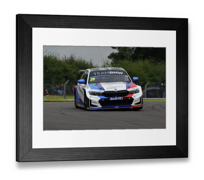 Framed Print : CJ14 6541 Colin Turkington, BMW 330e M Sport, Team BMW Framed Print : CJ14 6541 Colin Turkington, BMW 330e M Sport, Team BMW