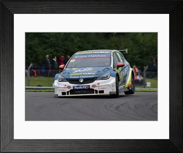 Framed Print : CJ14 6567 Mikey Doble, Vauxhall Astra, Evans Halshaw Power Maxed Racing Framed Print : CJ14 6567 Mikey Doble, Vauxhall Astra, Evans Halshaw Power Maxed Racing