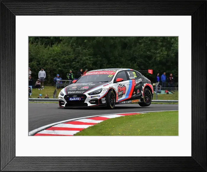 Framed Print : CJ14 6574 Nick Halstead, Hyundai i30N, Team Bristol Street Motors Framed Print : CJ14 6574 Nick Halstead, Hyundai i30N, Team Bristol Street Motors
