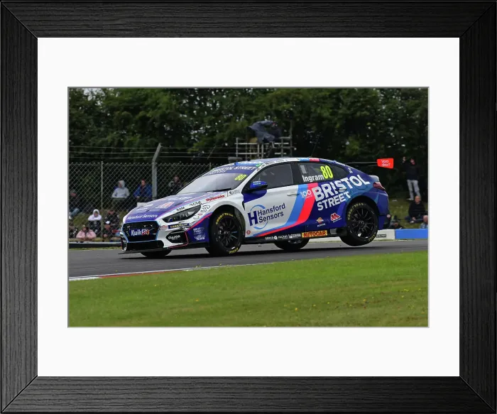 Framed Print : CJ14 6597 Tom Ingram, Hyundai i30N, Team Bristol Street Motors Framed Print : CJ14 6597 Tom Ingram, Hyundai i30N, Team Bristol Street Motors