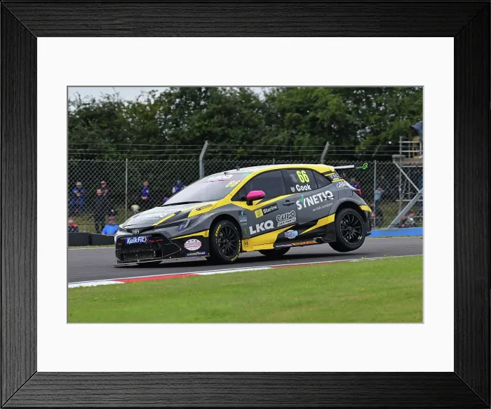 Framed Print : CJ14 6600 Josh Cook, Toyota Corolla GR Sport, LKQ Euro Car Parts with SYNETIQ Framed Print : CJ14 6600 Josh Cook, Toyota Corolla GR Sport, LKQ Euro Car Parts with SYNETIQ