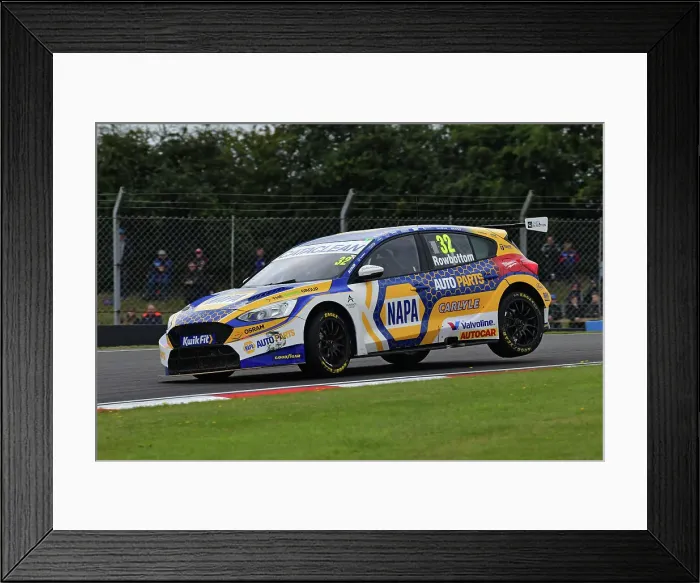 Framed Print : CJ14 6603 Daniel Rowbottom, Ford Focus ST, NAPA Racing UK Framed Print : CJ14 6603 Daniel Rowbottom, Ford Focus ST, NAPA Racing UK