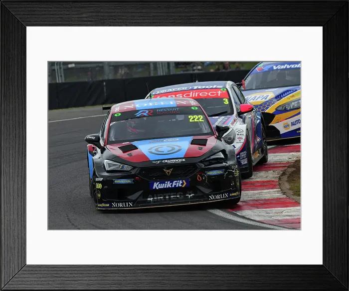 Framed Print : CJ14 6609 Chris Smiley, Cupra Leon, Restart Racing Framed Print : CJ14 6609 Chris Smiley, Cupra Leon, Restart Racing