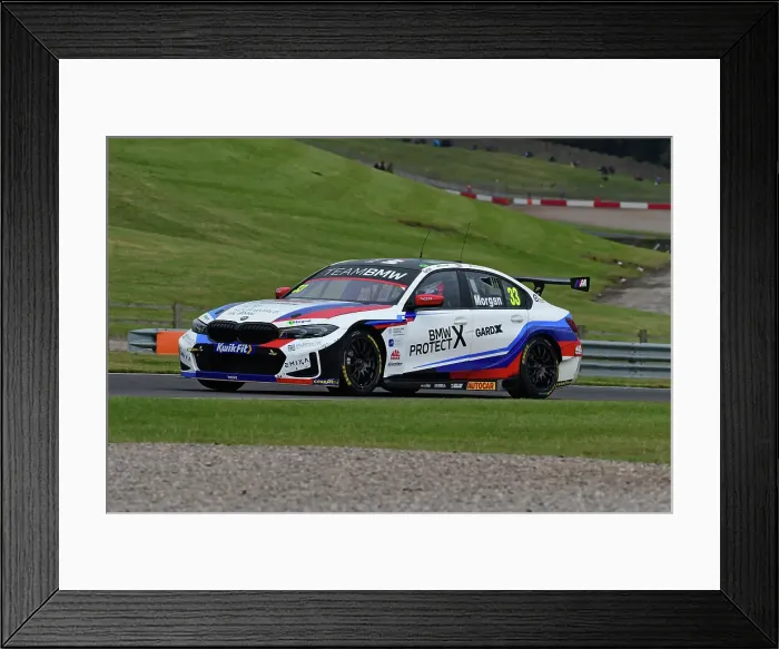 Framed Print : CJ14 7045 Adam Morgan, BMW 330e M Sport, Team BMW Framed Print : CJ14 7045 Adam Morgan, BMW 330e M Sport, Team BMW