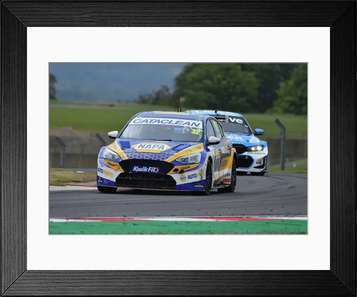 Framed Print : CJ14 7131 Daniel Rowbottom, Ford Focus ST, NAPA Racing UK Framed Print : CJ14 7131 Daniel Rowbottom, Ford Focus ST, NAPA Racing UK