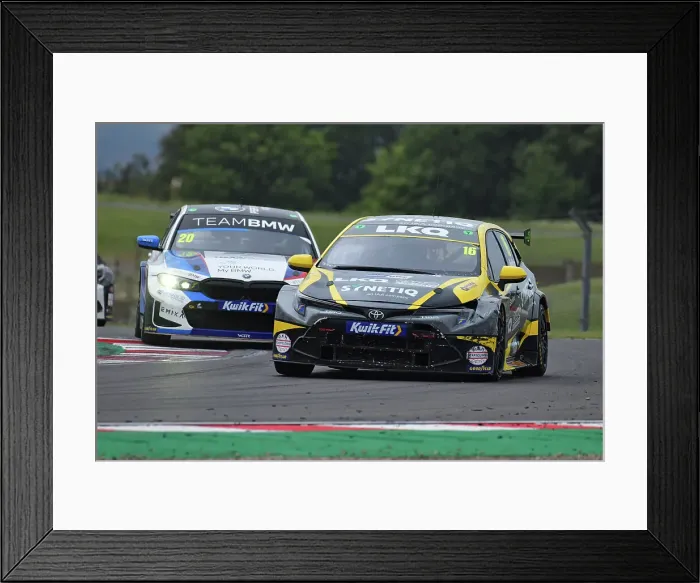 Framed Print : CJ14 7135 Aiden Moffat, Toyota Corolla GR Sport, LKQ Euro Car Parts with SYNETIQ Framed Print : CJ14 7135 Aiden Moffat, Toyota Corolla GR Sport, LKQ Euro Car Parts with SYNETIQ