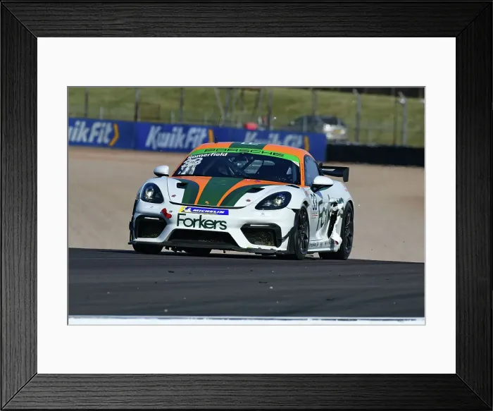 Framed Print : CJ14 5828 Reece Somerfield, Porsche 718 Cayman GT4 RS Clubsport, Breakell Racing Framed Print : CJ14 5828 Reece Somerfield, Porsche 718 Cayman GT4 RS Clubsport, Breakell Racing