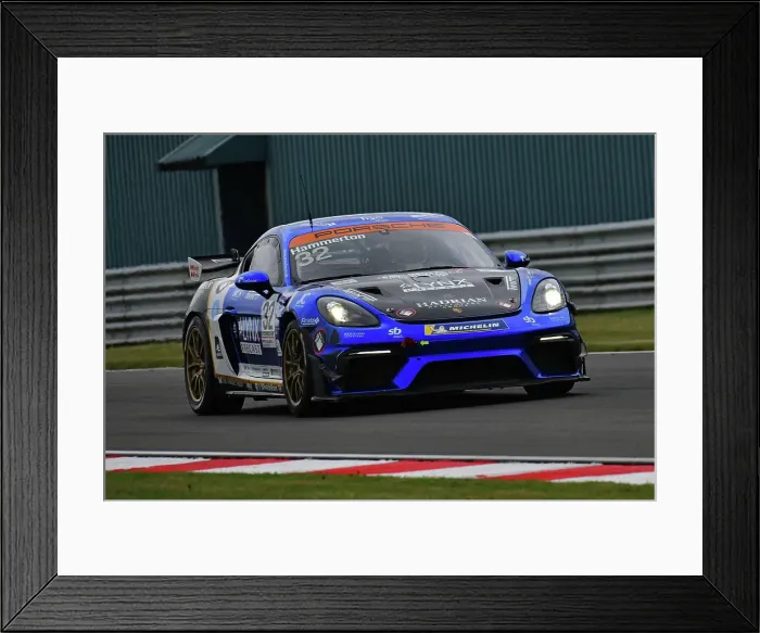 Framed Print : CJ14 6719 Ethan Hammerton, Porsche 718 Cayman GT4 RS Clubsport, Team Omologato with Graves Motorsport Framed Print : CJ14 6719 Ethan Hammerton, Porsche 718 Cayman GT4 RS Clubsport, Team Omologato with Graves Motorsport