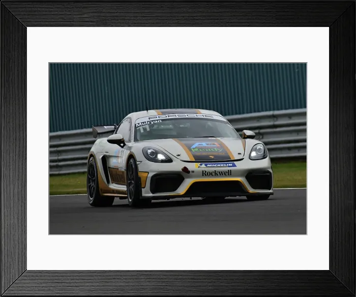 Framed Print : CJ14 6721 Ben Mulryan, Porsche 718 Cayman GT4 Clubsport, Race Car Consultants Framed Print : CJ14 6721 Ben Mulryan, Porsche 718 Cayman GT4 Clubsport, Race Car Consultants
