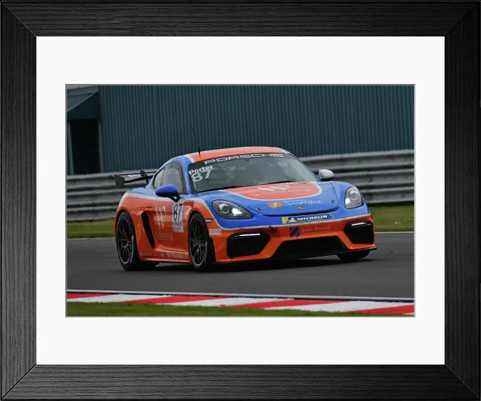 Framed Print : CJ14 6726 Paul Porter, Porsche 718 Cayman GT4 Clubsport, Team Parker Racing Framed Print : CJ14 6726 Paul Porter, Porsche 718 Cayman GT4 Clubsport, Team Parker Racing