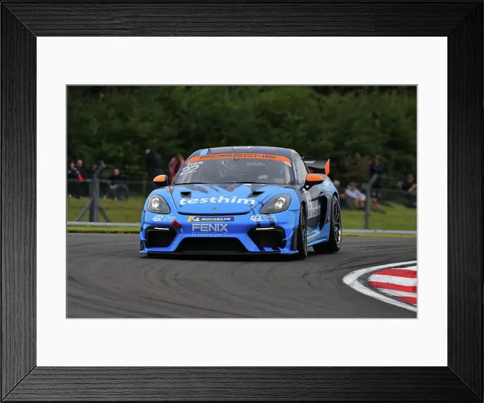Framed Print : CJ14 6810 Toby Trice, Porsche 718 Cayman GT4 RS Clubsport, Clean Racing Framed Print : CJ14 6810 Toby Trice, Porsche 718 Cayman GT4 RS Clubsport, Clean Racing