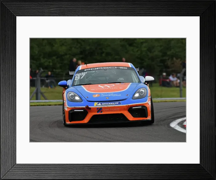 Framed Print : CJ14 6824 Paul Porter, Porsche 718 Cayman GT4 Clubsport, Team Parker Racing Framed Print : CJ14 6824 Paul Porter, Porsche 718 Cayman GT4 Clubsport, Team Parker Racing