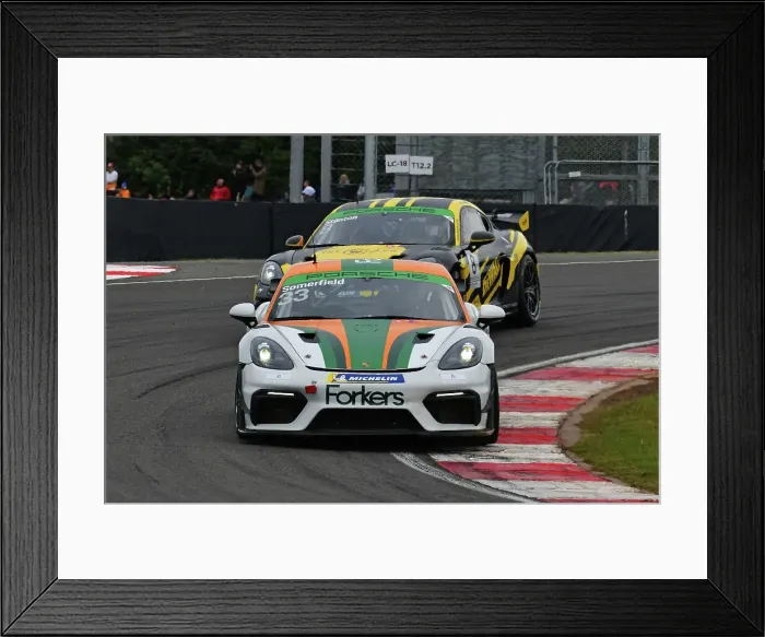 Framed Print : CJ14 6834 Reece Somerfield, Porsche 718 Cayman GT4 RS Clubsport, Breakell Racing Framed Print : CJ14 6834 Reece Somerfield, Porsche 718 Cayman GT4 RS Clubsport, Breakell Racing