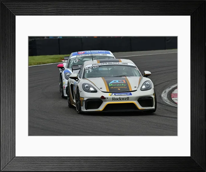 Framed Print : CJ14 6842 Ben Mulryan, Porsche 718 Cayman GT4 Clubsport, Race Car Consultants Framed Print : CJ14 6842 Ben Mulryan, Porsche 718 Cayman GT4 Clubsport, Race Car Consultants