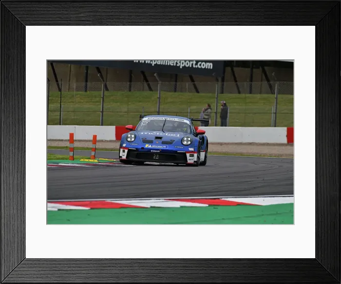 Framed Print : CJ14 6280 Stephen Jelley, Parker Classic Works, Porsche 911 GT3 Cup