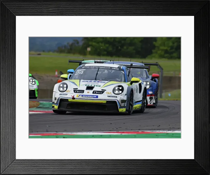 Framed Print : CJ14 6976 William Aspin, Eden Race Drive, Porsche 911 GT3 Cup Framed Print : CJ14 6976 William Aspin, Eden Race Drive, Porsche 911 GT3 Cup