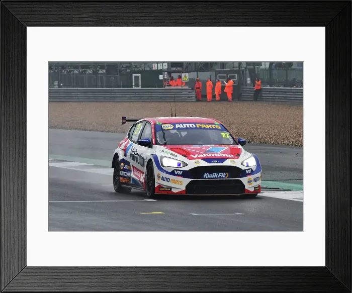Framed Print : CJ15 0003 Dan Cammish, Ford Focus ST, NAPA Racing UK Framed Print : CJ15 0003 Dan Cammish, Ford Focus ST, NAPA Racing UK