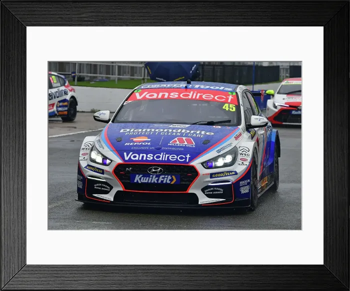 Framed Print : CJ15 0076 Dan Zelos, Hyundai i30N, Team BRISTOL STREET MOTORS Framed Print : CJ15 0076 Dan Zelos, Hyundai i30N, Team BRISTOL STREET MOTORS